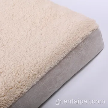Ορθοπεδικό fleece comforty αφαιρούμενο καναπέ σκύλου με ενίσχυση